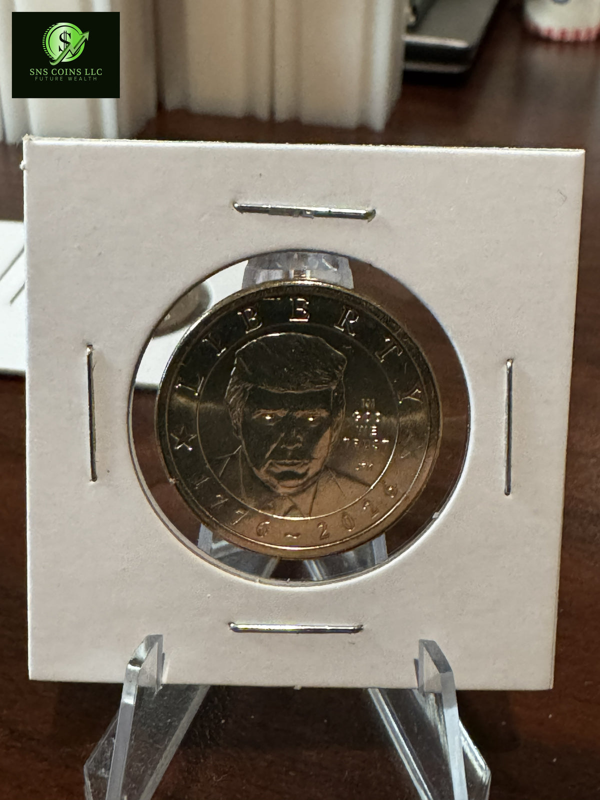 (1) 2026 President Donald J. Trump $1 Coin - Uncirculated