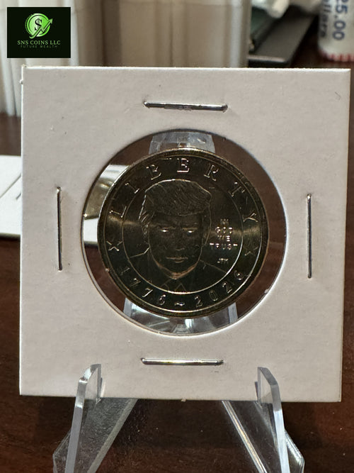 (1) 2026 President Donald J. Trump $1 Coin - Uncirculated