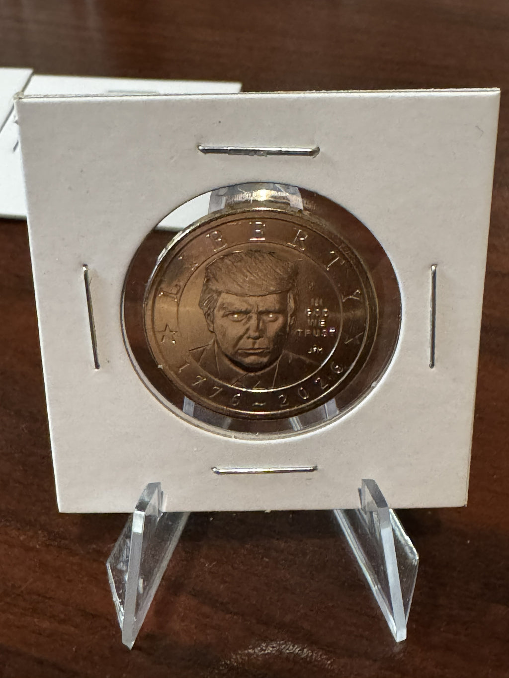 2026 President Donald J. Trump $1 Coin - Uncirculated