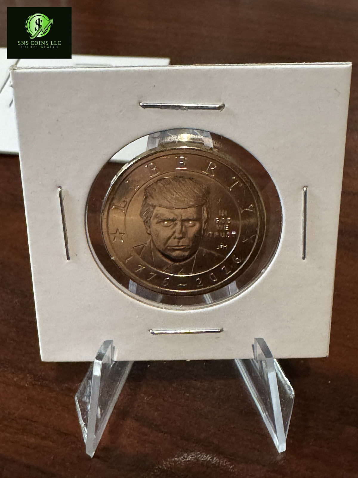 (1) 2026 President Donald J. Trump $1 Coin - Uncirculated